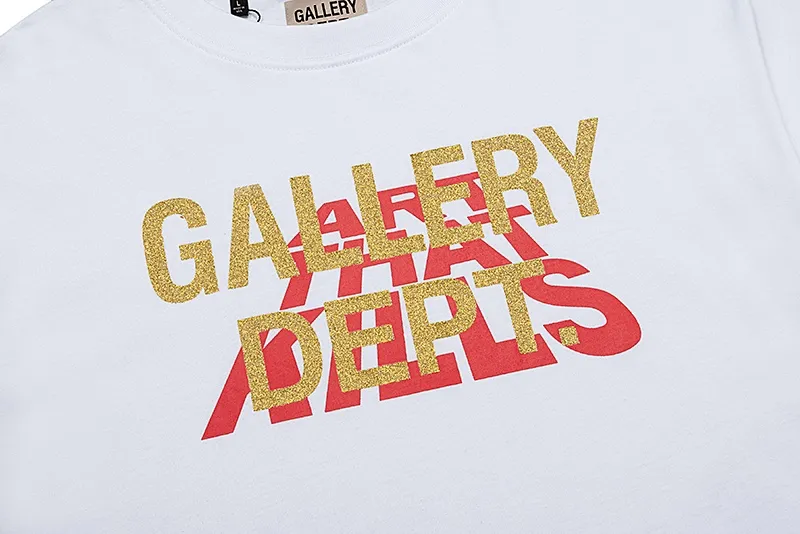GALLERY. DEPT new short-sleeved T-shirt Style number: D2291 P110 Color: Black White Size: S M L XL